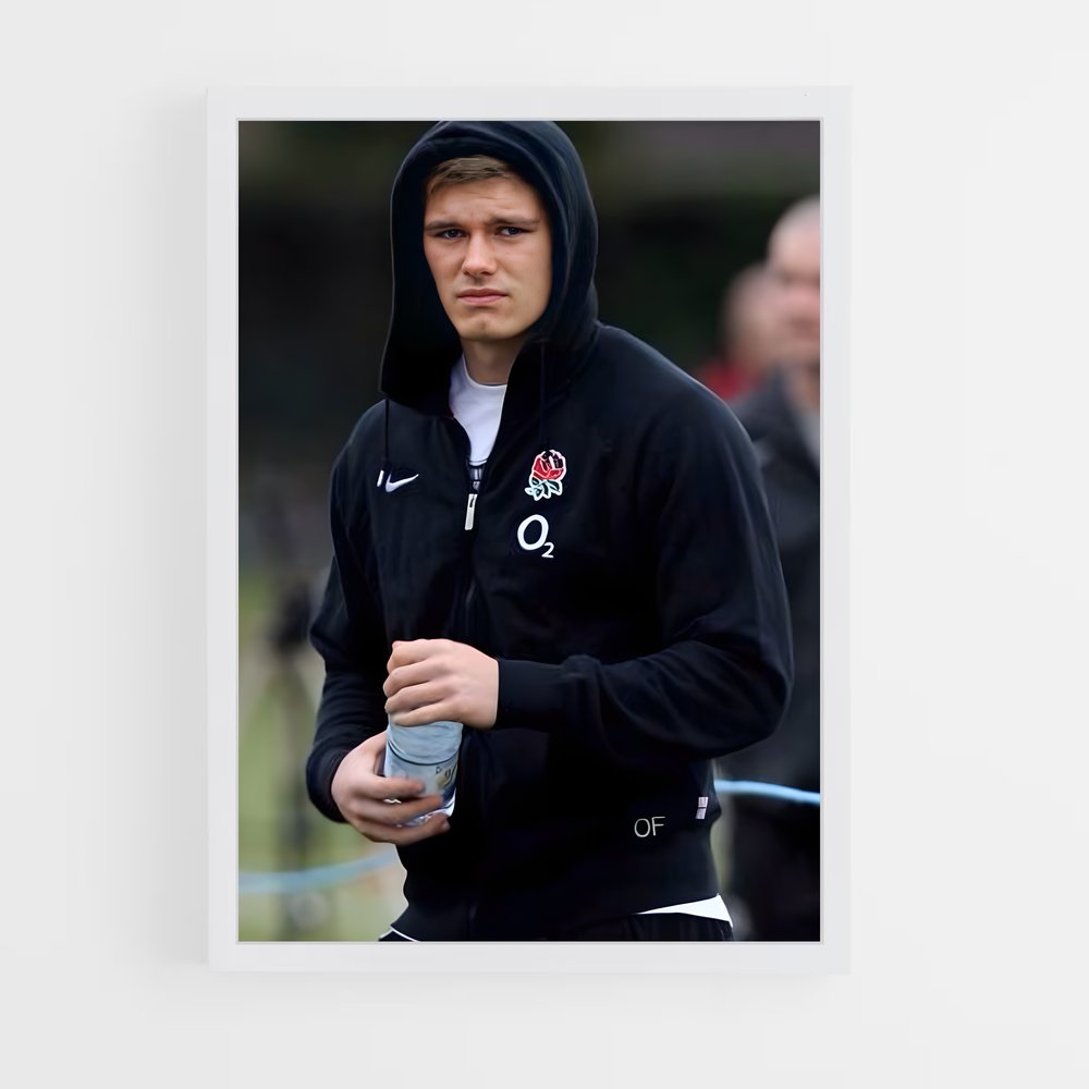 Poster Owen farrell – affiche Rugby (vue 3)